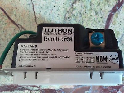 ❶ New!! Lutron RA-8ANS RadioRA Multi Location switch w/ Color + Wallplate option