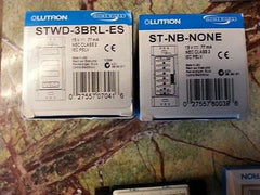 ❶ Lutron STWD Keypad + Color Choice Button Kit STWD-6BRL-AL QS +Homeworks HW