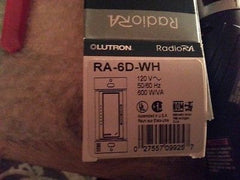 ❶ New!! Lutron RA-6D RadioRA Multi Location Dimmer w/ Color + Wallplate option