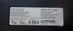 ❶ NEW Lutron QS Sivoia Shade or QS Keypad, Grafik Eye Power Panel QSPS-P1-10-60