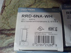 ❶ Lutron RRD-6NA-WH RadioRA 2 RA2 ELV LED Dimmer - Choice of Gloss Color!