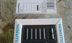 ❶ NEW Lutron QS IR Keypad +Color Choice Button Kit HQRD-W5BRLIR-WH Homeworks