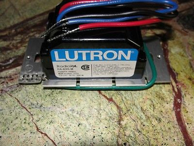 ❶ Gently Used Lutron RA-600LM RadioRA Dimmer White Radio RA RA-600LM-WH